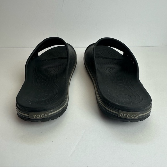 Crocs Crocband lll Sandals Men’s Size 11 Slide On Shoes Casual Waterproof Black - Picture 3 of 11